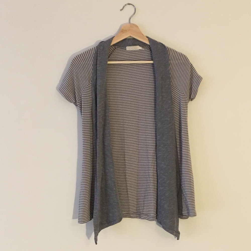 [pins &needles] striped cardigan